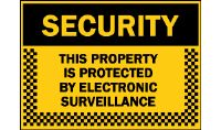 SECURITY THIS PROPERTY IS PROTECTED BY ELECTRONIC SURVEILLANCE S 135P