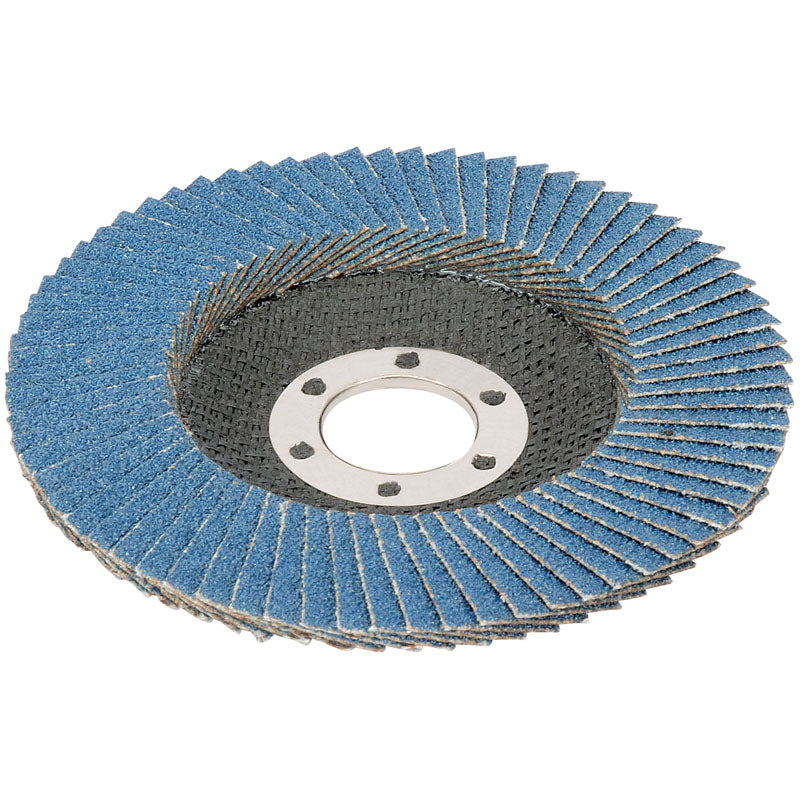 Draper Tools 115mm Zirconium Oxide Flap Disc (40 Grit) DRA30812