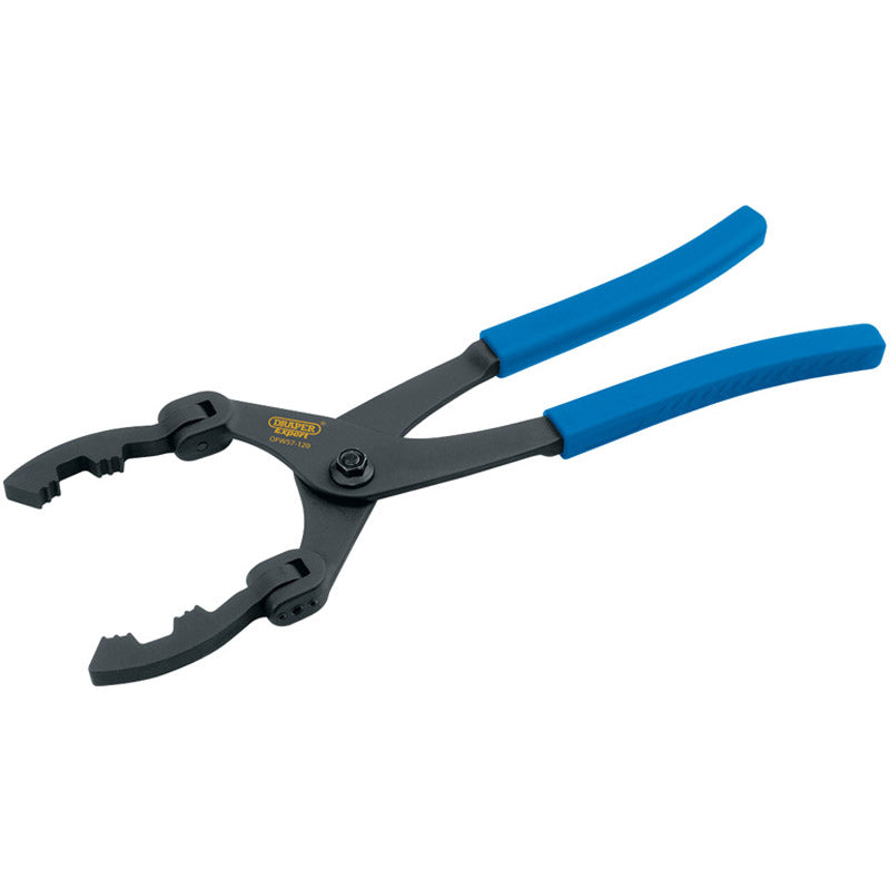 Draper Tools Expert 57-120mm Oil/Fuel Filter Pliers/Wrench DRA30822