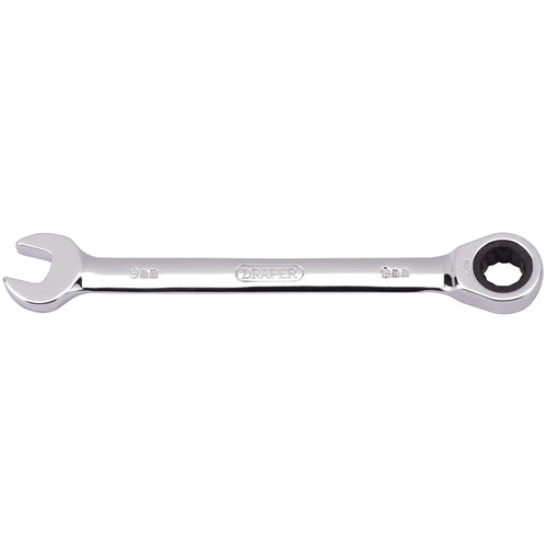 Draper Tools 9mm Metric Ratcheting Combination Spanner DRA31006