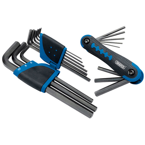 Draper Tools Metric Hexagon Set (17 piece) DRA31144