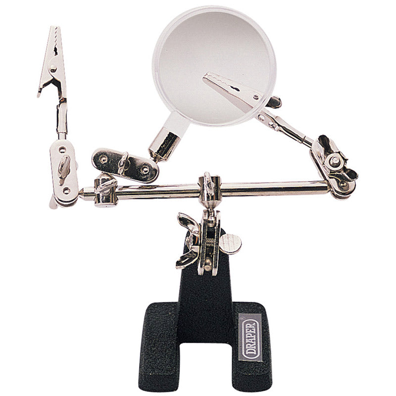 Draper Tools Helping Hand Bracket and Magnifier DRA31324