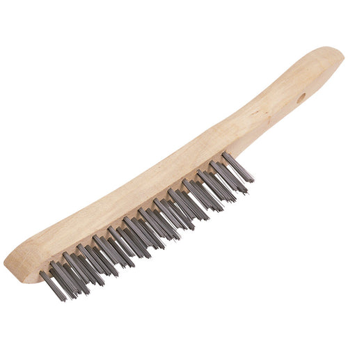 Draper Tools 3 Row Wire Scratch Brush (290mm) DRA31569