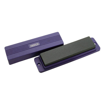 Draper Tools 200 x 50 x 25mm Silicone Carbide Sharpening Stone with Box DRA31696