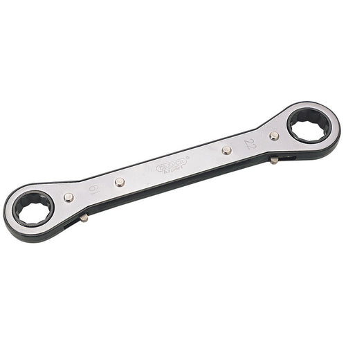 Draper Tools Ratcheting Ring Spannerr (19mm x 22mm) DRA31997