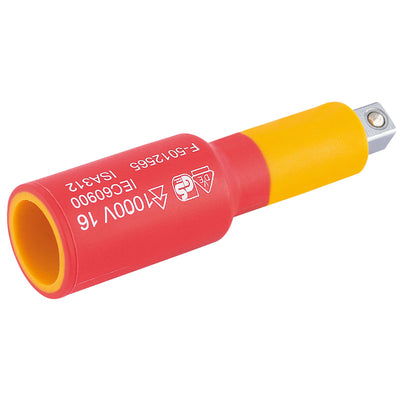 Draper Tools 1/4 Sq. Dr. VDE Approved Fully Insulated Extension Bar (50mm) DRA32042