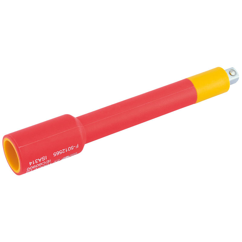 Draper Tools 1/4 Sq. Dr. VDE Approved Fully Insulated Extension Bar (100mm) DRA32078