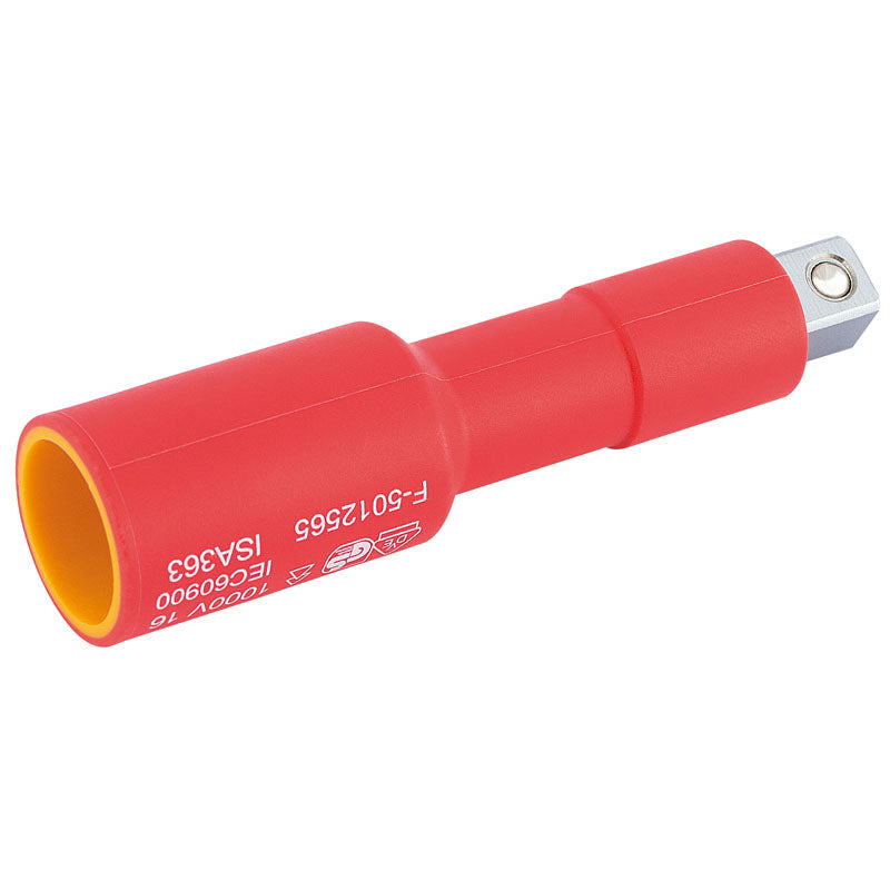 Draper Tools 3/8 Sq. Dr. VDE Approved Fully Insulated Extension Bar (75mm) DRA32098
