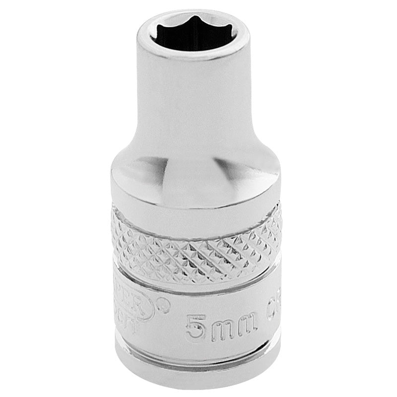 Draper Tools 1/4 Square Drive Hi-Torq® 6 Point Socket (5.0mm) DRA32427