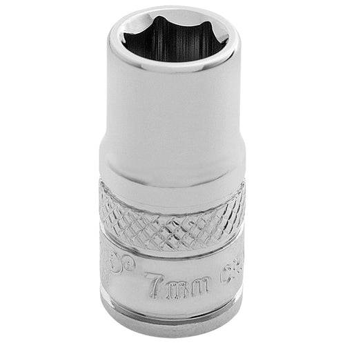 Draper Tools 1/4 Square Drive Hi-Torq® 6 Point Socket (7mm) DRA32487