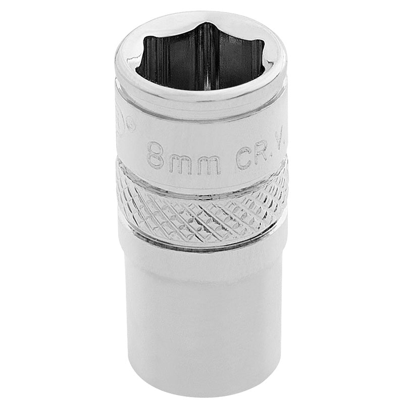 Draper Tools 1/4 Square Drive Hi-Torq® 6 Point Socket (8mm) DRA32536