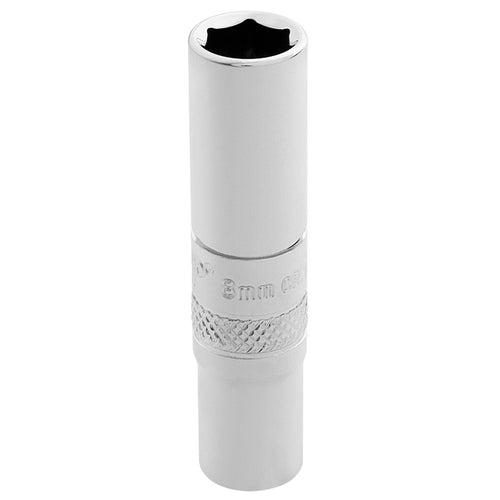 Draper Tools 1/4 Square Drive Hi-Torq® 6 Point Deep Socket (8mm) DRA32675