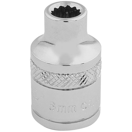 Draper Tools 3/8 Square Drive Hi-Torq® 12 Point Socket (6mm) DRA32766