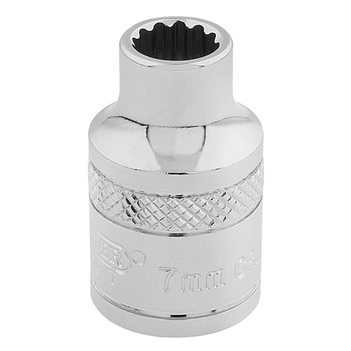 Draper Tools 3/8 Square Drive Hi-Torq® 12 Point Socket (7mm) DRA32767