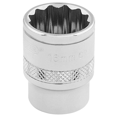 Draper Tools 3/8 Square Drive Hi-Torq® 12 Point Socket (16mm) DRA32780