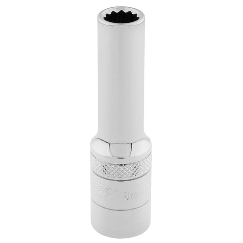 Draper Tools 3/8 Square Drive Hi-Torq® 12 Point Deep Socket (8mm) DRA32818