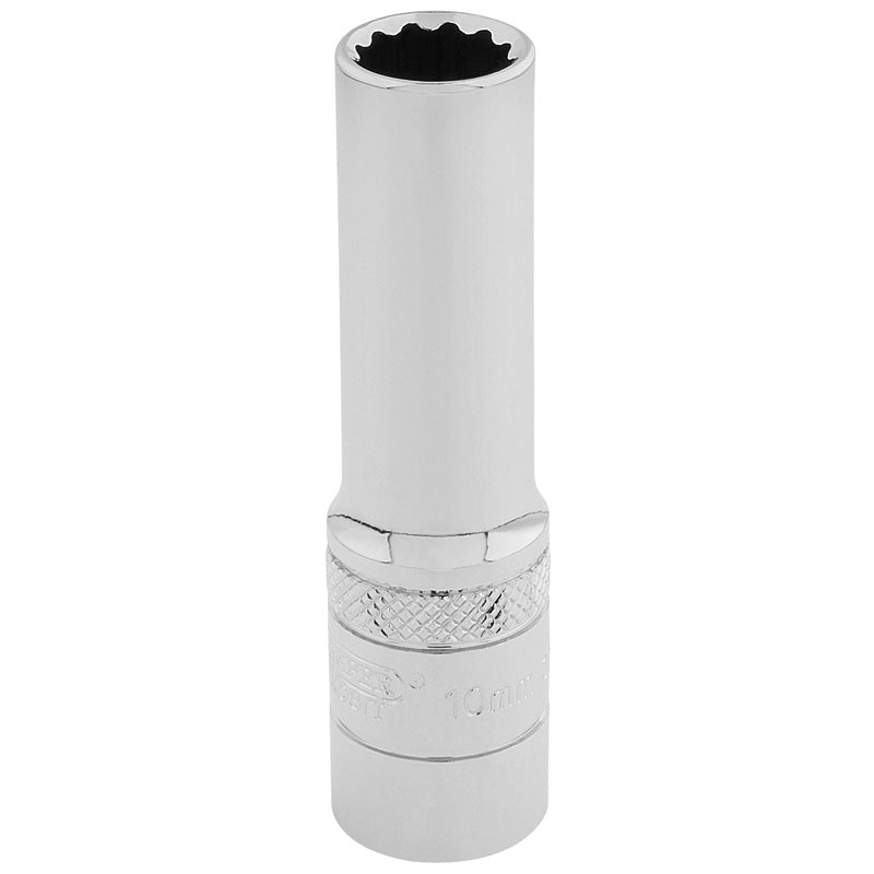 Draper Tools 3/8 Square Drive Hi-Torq® 12 Point Deep Socket (10mm) DRA32819