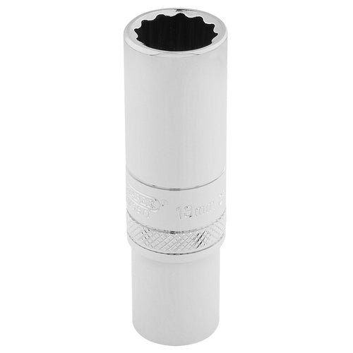 Draper Tools 3/8 Square Drive Hi-Torq® 12 Point Deep Socket (12mm) DRA32822