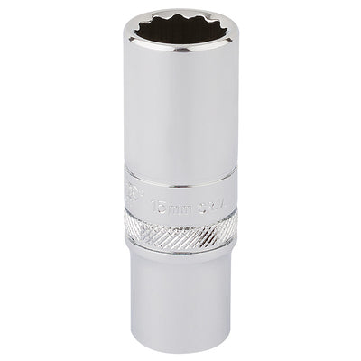 Draper Tools 3/8 Square Drive Hi-Torq® 12 Point Deep Socket (15mm) DRA32965