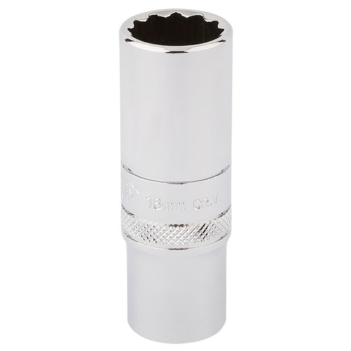 Draper Tools 3/8 Square Drive Hi-Torq® 12 Point Deep Socket (16mm) DRA32990