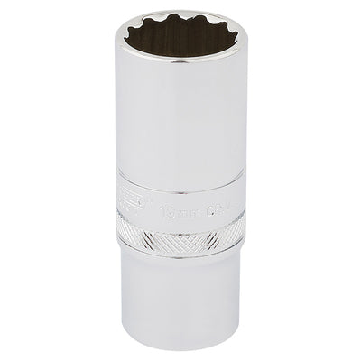 Draper Tools 3/8 Square Drive Hi-Torq® 12 Point Deep Socket (19mm) DRA33036