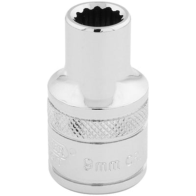 Draper Tools 1/2 Square Drive Hi-Torq® 12 Point Socket (9mm) DRA33089