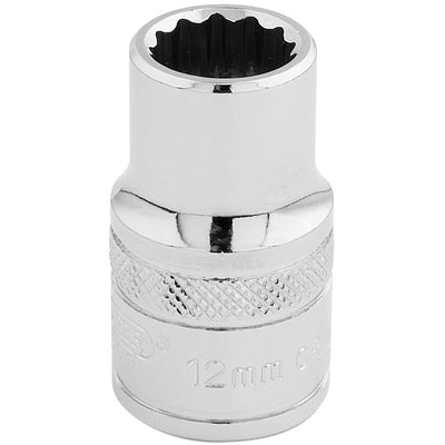 Draper Tools 1/2 Square Drive Hi-Torq® 12 Point Socket (12mm) DRA33097