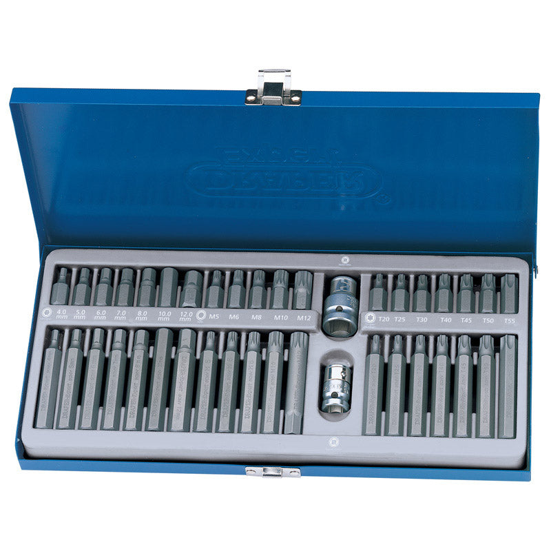 Draper Tools Draper TX-STAR® Hexagon and Spline Mechanics Bit Set (40 Piece) DRA33322
