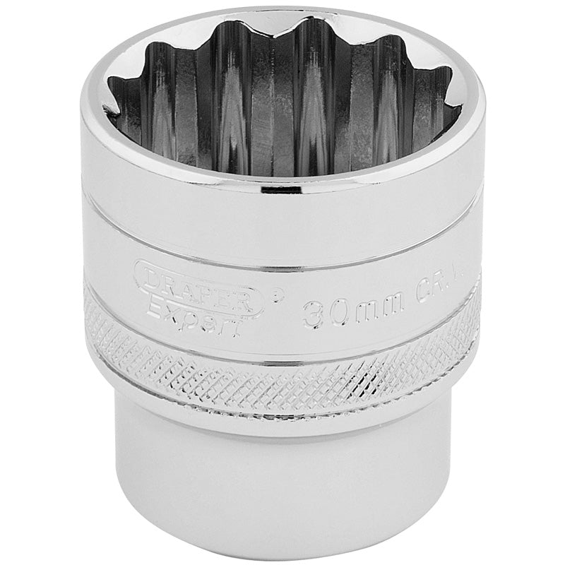 Draper Tools 1/2 Square Drive Hi-Torq® 12 Point Socket (30mm) DRA33586