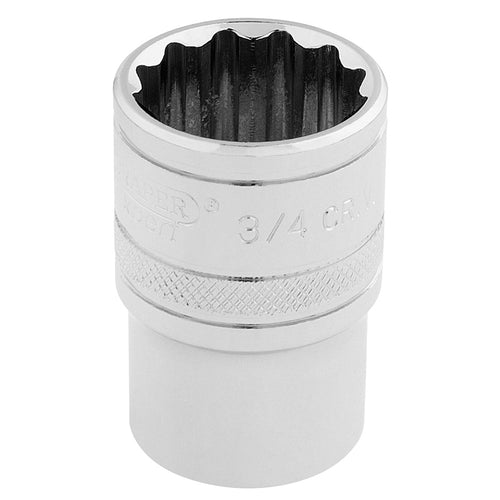 Draper Tools 1/2 Square Drive Hi-Torq® 12 Point Socket (3/4) DRA33660