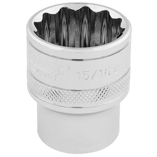 Draper Tools 1/2 Square Drive Hi-Torq® 12 Point Socket (15/16) DRA33724