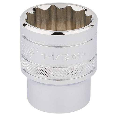 Draper Tools 1/2 Square Drive Hi-Torq® 12 Point Socket (1.1/16) DRA33726