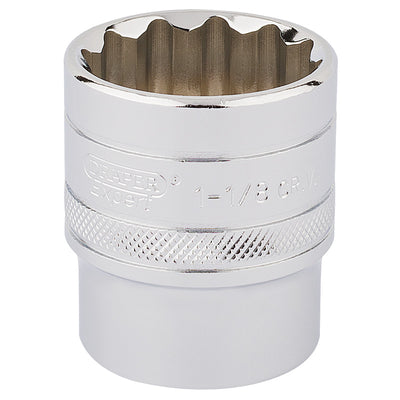 Draper Tools 1/2 Square Drive Hi-Torq® 12 Point Socket (1.1/8) DRA33727