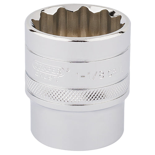 Draper Tools 1/2 Square Drive Hi-Torq® 12 Point Socket (1.1/8) DRA33727