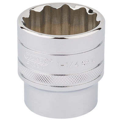 Draper Tools 1/2 Square Drive Hi-Torq® 12 Point Socket (1.1/4) DRA33729