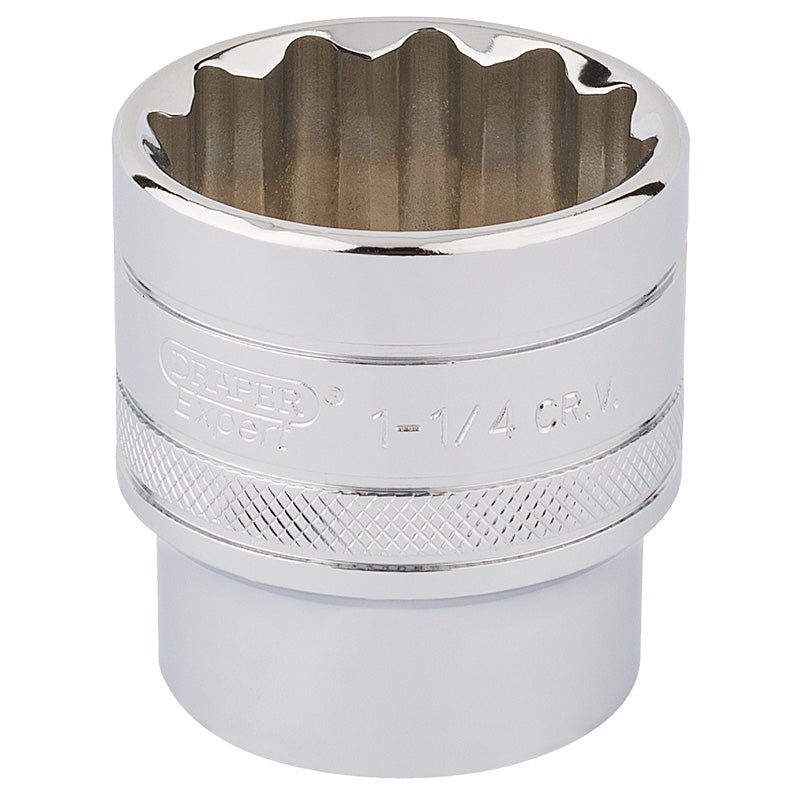 Draper Tools 1/2 Square Drive Hi-Torq® 12 Point Socket (1.1/4) DRA33729