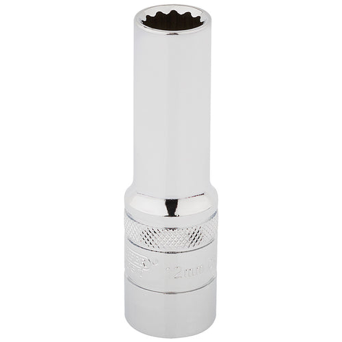 Draper Tools 1/2 Square Drive Hi-Torq® 12 Point Deep Socket (12mm) DRA33731