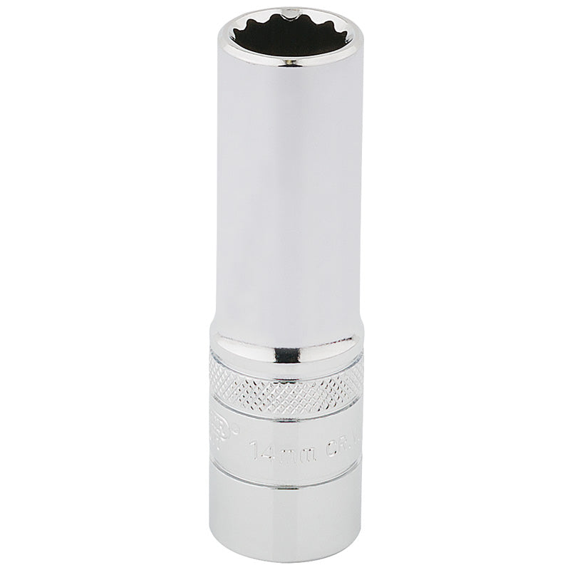 Draper Tools 1/2 Square Drive Hi-Torq® 12 Point Deep Socket (14mm) DRA33733