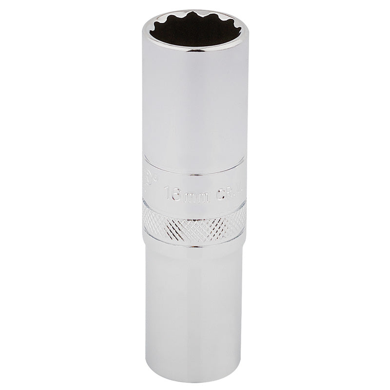 Draper Tools 1/2 Square Drive Hi-Torq® 12 Point Deep Socket (16mm) DRA33734