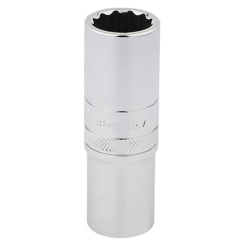 Draper Tools 1/2 Square Drive Hi-Torq® 12 Point Deep Socket (18mm) DRA33741