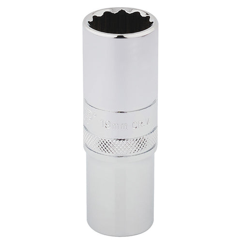Draper Tools 1/2 Square Drive Hi-Torq® 12 Point Deep Socket (19mm) DRA33772
