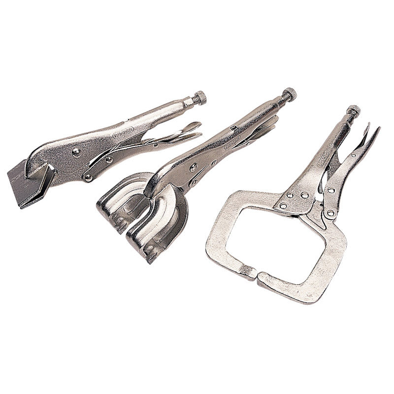Draper Tools Self Grip Clamp Kit (3 Piece) DRA33836