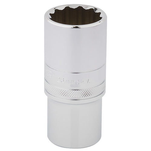 Draper Tools 1/2 Square Drive Hi-Torq® 12 Point Deep Socket (26mm) DRA33838