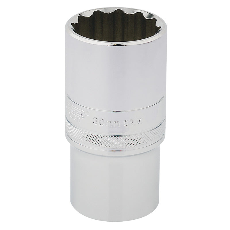 Draper Tools 1/2 Square Drive Hi-Torq® 12 Point Deep Socket (30mm) DRA33858