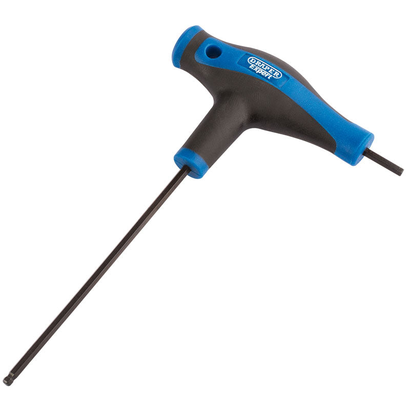 Draper Tools Expert 3.0mm Soft Grip T Handle Hexagon and Ball End Key DRA33908