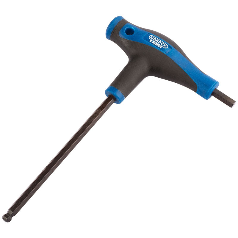 Draper Tools Expert 5.0mm Soft Grip T Handle Hexagon and Ball End Key DRA33910