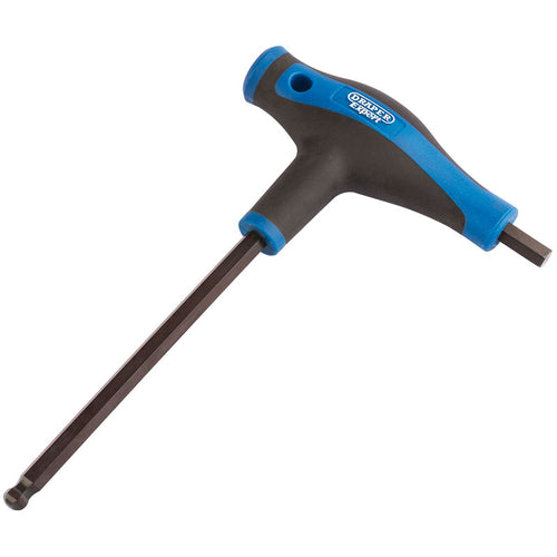 Draper Tools Expert 8.0mm Soft Grip T Handle Hexagon and Ball End Key DRA33912