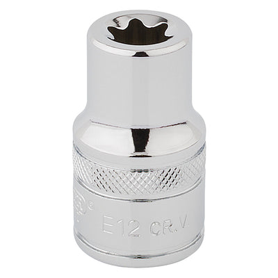 Draper Tools 1/2 Square Drive Draper TX-STAR® Socket (E12) DRA34274