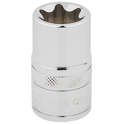 Draper Tools 1/2 Square Drive Draper TX-STAR® Socket (E18) DRA34340