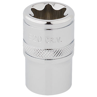 Draper Tools 1/2 Square Drive Draper TX-STAR® Socket (E20) DRA34345